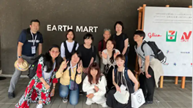 グループ見学の様子